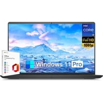 Dell Inspiron 15 3000 3520 Laptop for Business Students, Microsoft Office Lifetime License & Windows 11 Pro, 15.6" FHD, 32GB RAM, 2TB SSD, Intel Core i3-1215U, W-iFi, Intel UHD Graphics