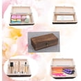 thumbnail image 6 of Wood Storage Box with Lid Solid Wood Container Box Decorative Table Large Rectangular Smooth Rustic Style Store Space to Organize Toys Cosmetics Vintage Color 7.87 * 3.93 * 2.36inch, Brown, 6 of 6
