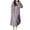 Purple#2, variant on Womens Robe pstuiky Womens Robe, Women Long Sleeve Fleece Thick Nightgown Home Wear Loose Home Wear Long Cardigan Bathrobe with Pockets Leisure Women Robe