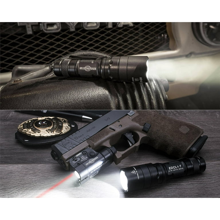 SureFire EDCL1-T Dual-Output Everyday Carry LED Flashlight SureFire EDCL1-T Dual-Output Everyday Carry LED Flashlight