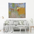 thumbnail image 3 of FREEAMG The Bedroom Van Gogh Tapestries Wall Hanging Bedding Tapestry Aesthetic Tapestries for Bedroom Living Room Dorm Home Wall Decor 80" x 60" Horizontal, 3 of 7