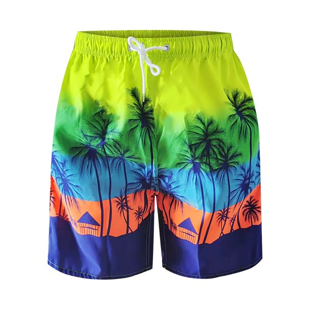 Pedort Shorts For Men Plus Size Board Shorts Men's Men's Swim Trunks