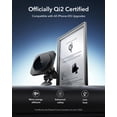 thumbnail image 3 of Cargador ESR de montaje en coche para iPhone Qi2 MagSafe de 15 W, color negro, 3 of 9