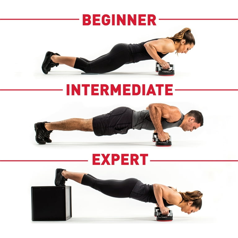Perfect Fitness Perfect Pushup Rotating Pushup Handles 1 Pair