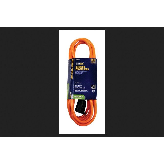 Cable de alimentación PROJEX 3 m naranja para interior y exterior 16/3 SJTW