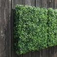 thumbnail image 5 of Bibana 12 Pieces 20"x 20" Artificial Boxwood Panels Topiary Hedge Plant, Privacy Hedge Screen Sun Protected Suitable for Outdoor, Indoor, Garden, Fence, Backyard and Decor (12PCS), 5 of 9