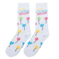 thumbnail image 5 of Cool Socks, Colorful Birthday Socks, Size 5-13, Unisex, Casual Socks, Cotton Socks, 5 of 7