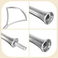 thumbnail image 3 of Unique Bargains 1 Set Cake Tray Stand Handle Plate Hardware Fitting, 3-Tiers Fan  Silver, 3 of 5