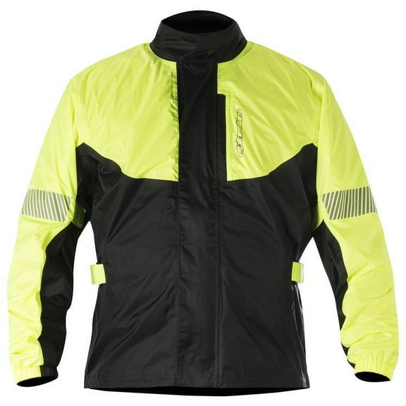 Alpinestars Hurricane Mens Rain Jacket Black/Yellow SM
