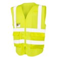 thumbnail image 1 of SAFE-GUARD by Result - Chaleco de Seguridad Executive Cool de Malla para Hombre (Amarillo Fluorescente), 1 of 1