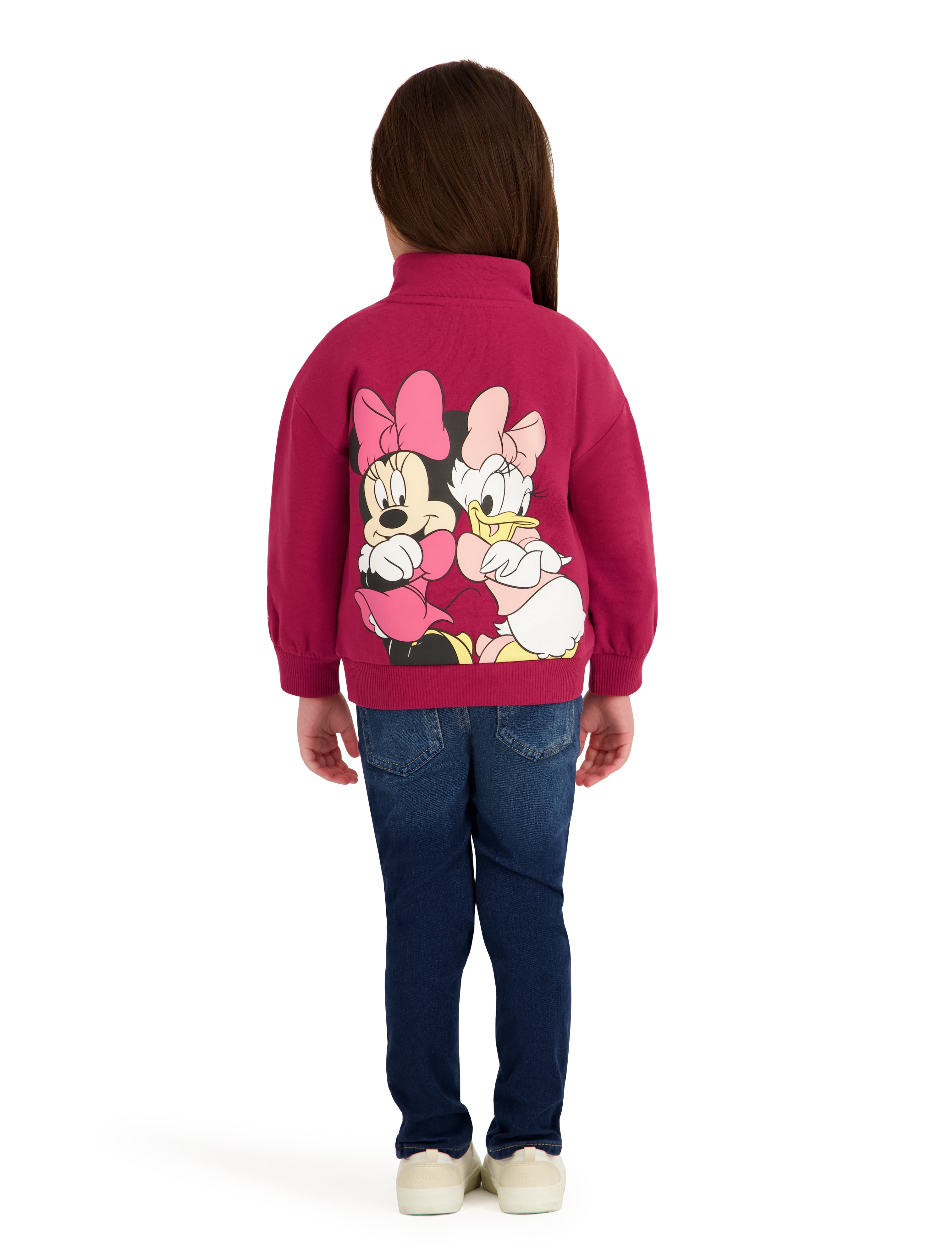 Minnie Mouse Toddler Girl Quarter Snap Pullover, Sizes 12 Months-5T