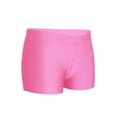 thumbnail image 2 of LiiYii Girls V-Front Ballet Dance Shorts Sports Yoga Athletic Gymnastics Boy Cut Booty Shorts Pink 14, 2 of 6