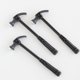 thumbnail image 3 of 2 minimartillos de garra con mango de plástico, para uso doméstico, para carpintería, perforador de clavos, herramienta de emergencia de metal (negro), 3 of 7