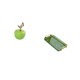 thumbnail image 5 of Estatua,Escultura de fruta artificial,estatua y artesanía,Colección de figuras de cerámica para decoración del hogar,Bandeja para servir,Bandeja de cocina rectangular con asa, 5 of 8