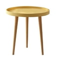 thumbnail image 2 of Ganfancp Petite Table Ronde Nordique Table Basse Table d'Appoint pour Sofa Balcon Chambre Chambre en Location Salon Table Basse Circulaire Petite Offres, 2 of 2