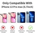 thumbnail image 5 of Funda Resistente Entronix para iPhone 13 Pro Max, Triple Capa a Prueba de Golpes y Protección contra Caídas, Color Rosa, 5 of 5