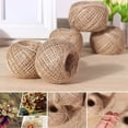 thumbnail image 4 of MINGYG 100m Long Natural Jute Rope Linen Rustic Cord Rope DIY String Jewellery Wire, 4 of 9