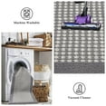 thumbnail image 6 of Findosom 2.6'x12' Hallway Runner Rug Non Slip Entryway Mat with Rubber Backing,Heavy-duty Durable Entryway Floor Mat Machine Washable Doormat,Laundry Runner Rug for Garage Kitchen,Gray, 6 of 9