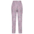 thumbnail image 4 of Mefallenssiah Mode Femmes Pantalon Décontracté Imprimé Floral Élastique Ample Jambe Large Droite, 4 of 4
