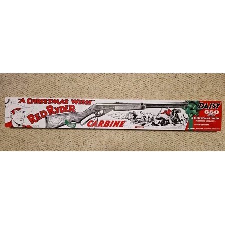 Daisy Christmas Wish Red Ryder BB Gun .177 Cal. Lever Action Container! NEW