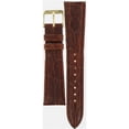 thumbnail image 2 of Honey, Crocodile Grained Leather, Padded, Gold Tone Buckle, 20mm, Regular LengthSpecial Purchase   AU01178N, 2 of 3