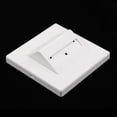 thumbnail image 2 of Plastic SC/LC Fiber Optic Patch Cord Optic Keystone Adapter 1 Sockets Wall Plate Panel, 2 of 9