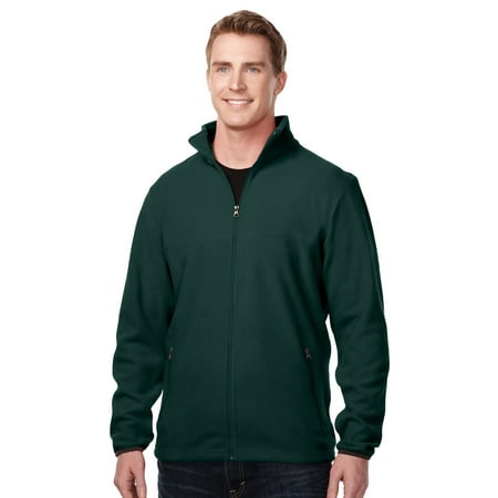 Mens Midweight Fleece Jacket - Tri-Mountain Men's Big And Tall Midweight Fleece Jacket