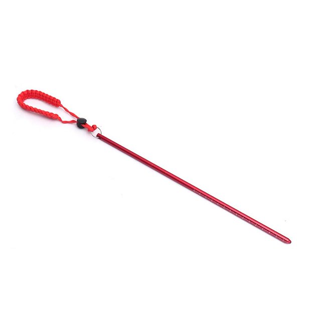 Varilla de puntero de palo de langosta de aleación de aluminio para buceo, rojo Afortunado Sencillez