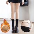 thumbnail image 2 of iHPH7 Fleece Lined Tights Winter Stockings for Women Warm Tights for Women Medias Termicas Frio Mujer Tights for Women Under Dress Thick Tights for Women Fleece Tights O One Size, 2 of 4