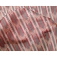 thumbnail image 3 of oneOone Silk Tabby Fabric Ikat Style Stripe Decor Fabric Printed BTY 42 Inch Wide, 3 of 3