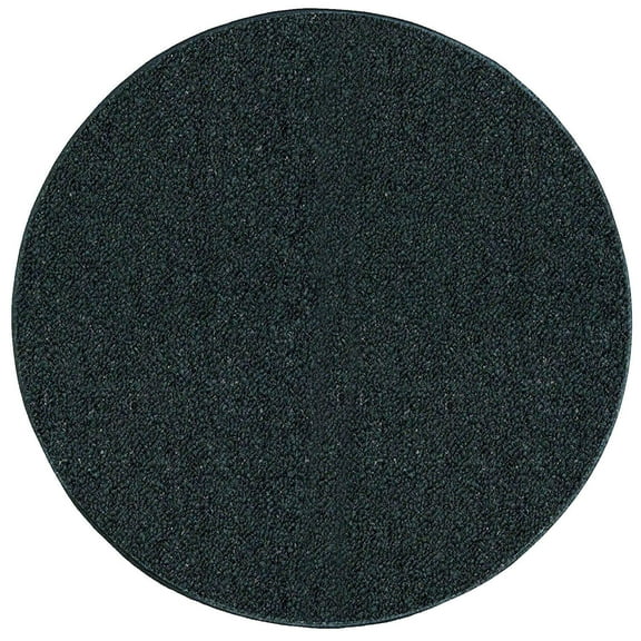 Saturn Collection Pet Friendly Indoor Outdoor Area Rug Dark Green - 5' Round
