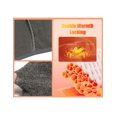 thumbnail image 5 of Men's Fleece Lined Jacket Fuzzy Sherpa Full Zip Thermal Coat Lightweight Outwear for Fall Winter (Heather Gray M), 5 of 7