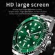thumbnail image 4 of De pulsera Irfora Smart Watch BT Call Blood Oxygen Heart Rate Monitor Sleep Tracker Modo de ejercicio Recordatorio de mensajes para Android / iOS Reloj de negocios de acero inoxidable para hombres Irfora De pulsera, 4 of 7