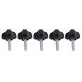 thumbnail image 4 of Vis de Pied Réglable, Vis de Serrage Ergonomique pour Bouton de Main 5 Pcs 1 Po Tige Filetée pour Outils de Menuiserie et Fixations pour Machine, 4 of 7