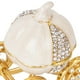 thumbnail image 5 of Carruaje de calabaza Zulema Esmaltado Decorativo Tapa Blanca, 5 of 8