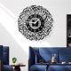 thumbnail image 5 of Reloj de pared musulmán Sunnimix caligrafía islámica acrílico para sala de estar dormitorio cocina decoración Eid Ramadan, 5 of 7