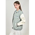 thumbnail image 2 of Chamarra universitaria Cozy Club Roman Fashion /Juvenil, 1209 (Menta) verde claro G, 2 of 5