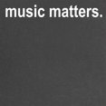 thumbnail image 2 of CafePress - Music Matters Maternity Dark T Shirt - Maternity Dark T-Shirt, 2 of 3