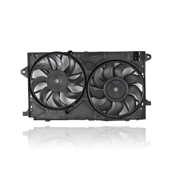 Dual Radiator and Condenser Fan Assembly - Pacific Best Inc. Fit/For GM3115238 10-16 Buick La Crosse, 10-17 Regal, 13-17 Cadillac XTS, 14-17 Impala 3.6L Fits select: 2014-2020 CHEVROLET IMPALA
