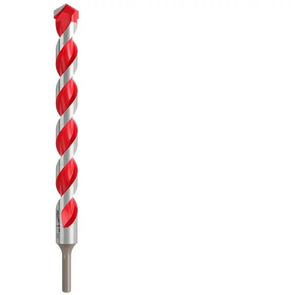 Milwaukee Tool 1" x 10" x 12" Carbide Hammer Drill Bit with POWER TIP