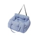 thumbnail image 5 of Asiento de coche para perros pequeños, suave y lavable, para cachorros y gatitos. Azul y M, 5 of 9