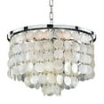 thumbnail image 1 of Glow Lighting 636CD15SP Bayside 636 6 Light Capiz Shell Chandelier, 1 of 1