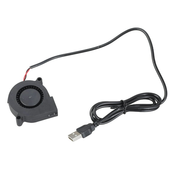 Small 50mm Blower Fan For Electronics Cooling 5V USB Powered 4300RPM High Speed Quiet Operations Exhaust Fan Replacement