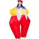 thumbnail image 4 of Adult Clown Inflatable Costume Cosplay Anime Fancy Dress Cosplay Suit Halloween Mascot Christmas Carnival Birthday Party Dress, 4 of 4