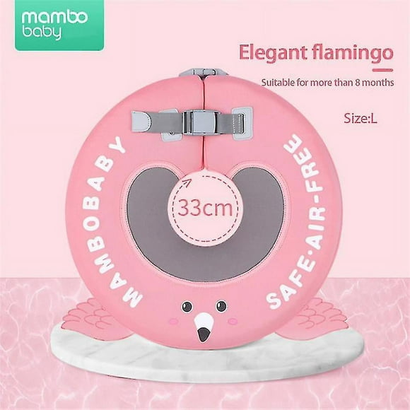 Mambobaby Baby Float Lying Swimming Rings Infant Waist Swim Ring Toddler Swim Trainer Non-inflatable Buoy Pool Accessories Toys