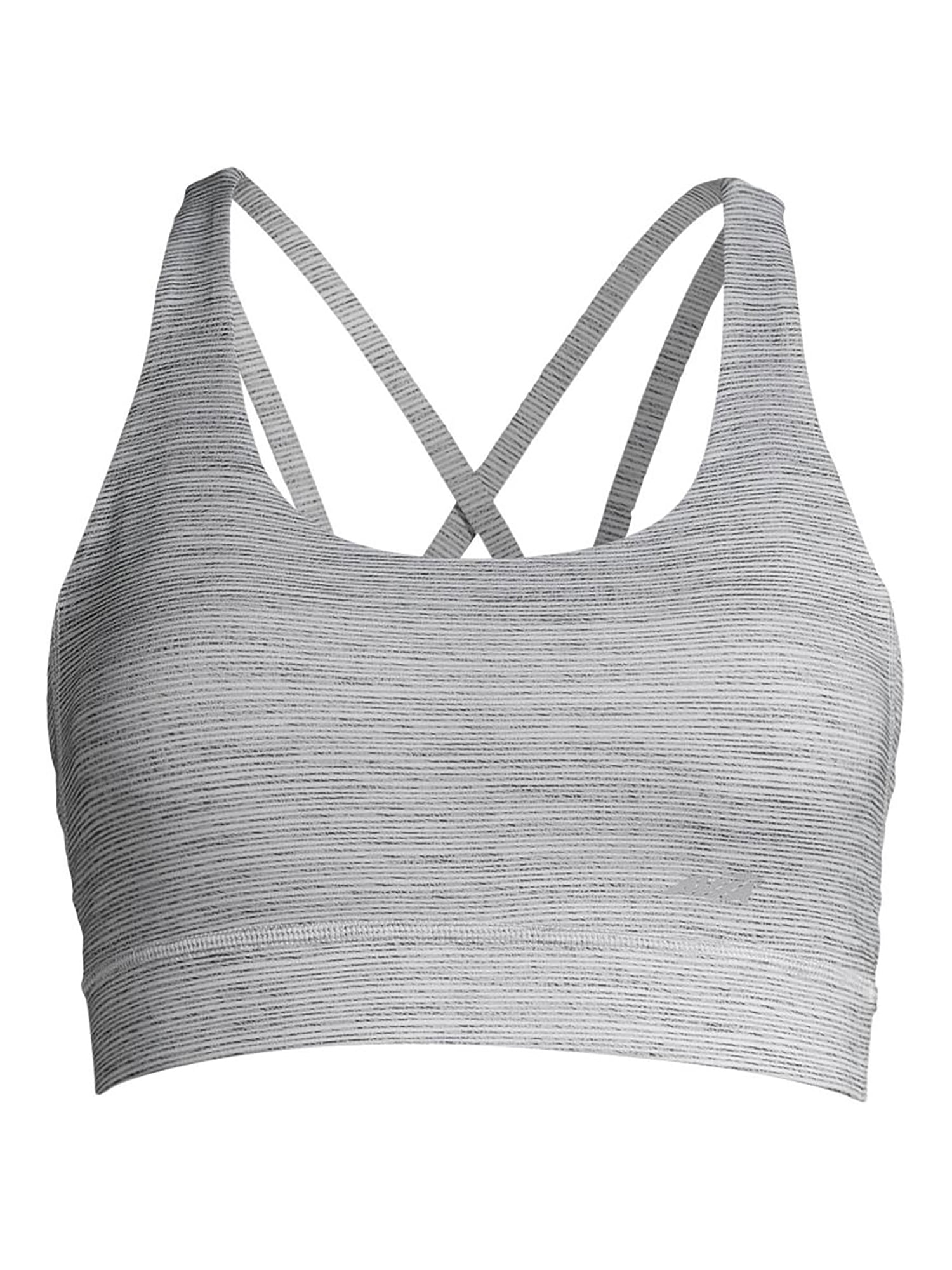 Avia Sports Bra for Women, Strappy Style, Medium Support, S-3XL, 2-Pack