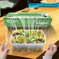 thumbnail image 5 of 18" x 2000FT Clear Cling PE Food Wrap, Plastic Cling Wrap with Dispenser Cutter Box - BPA Free, Food Safe, Plastic Film Roll, Microwave & Freezer Safe Stretch Wrap for Food Service & Home Use (3), 5 of 6