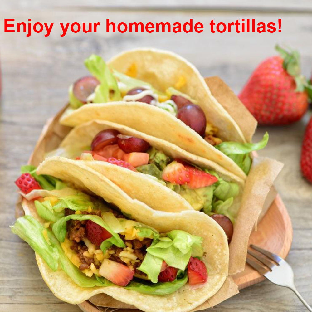 Tortillada Premium Cast Iron Tortilla Press 20 cm - Tasty America- American  Candy, Snacks, Food & Soda Online