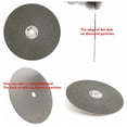 thumbnail image 3 of JINGLING 8" inch Diamond Grinding Disc 60 Grit Flat Lap Disk Lapidary Tools for Stone, 3 of 10