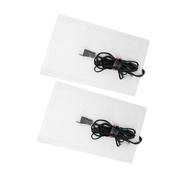 Kenally 2 unids/set Kit de calentador de invierno calentador de asiento asiento de coche Universal almohadilla de carbono de invierno coche Vehículos, repuestos y accesorios Mis